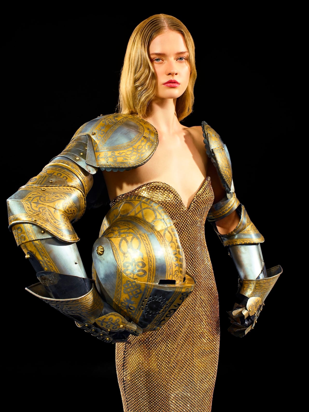 Dolce & Gabbana dress, dolcegabbana.com.