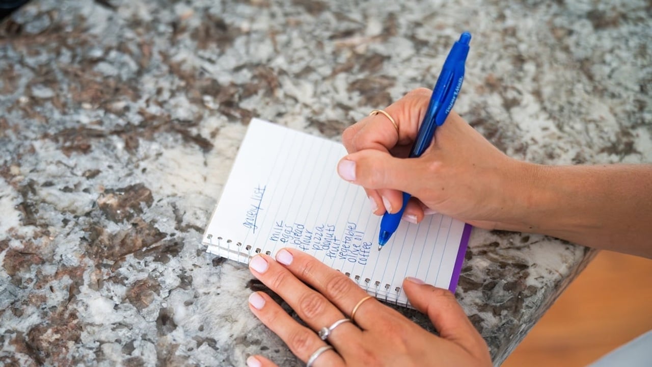 Writing Down Your Shopping List Says A Lot About Your Personality