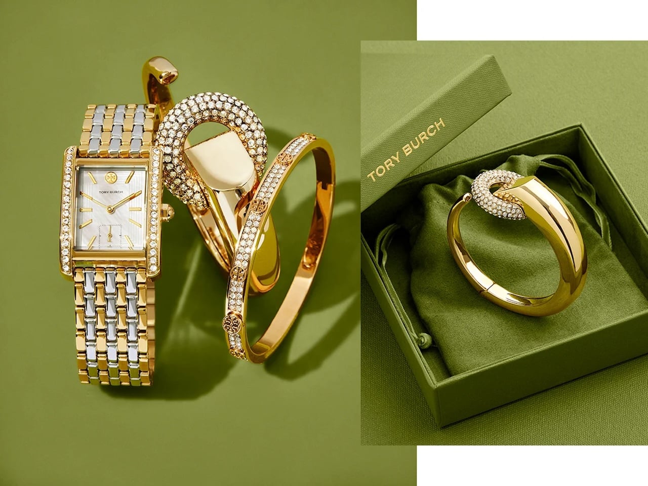 Some accessories designed for gift-giving occasions, including items from the Icon and Pierced lines.