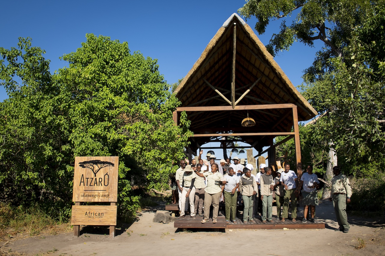 Photo courtesy of Atzaró Okavango Camp