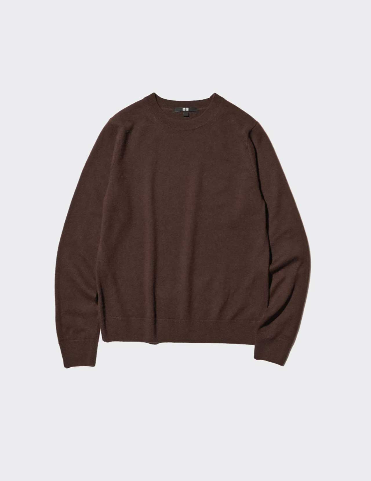 Uniqlo cashmere sweater; $79. SHOP NOW.
