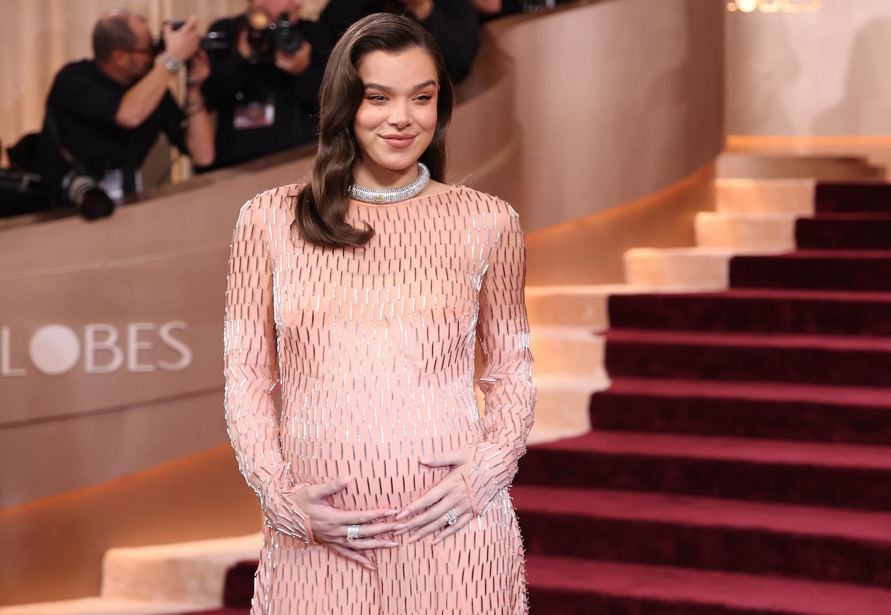 Baby Names 2026; US actress Hailee Steinfeld attends the 83rd annual Golden Globe Awards at the Beverly Hilton hotel in Beverly Hills, California, on January 11, 2026. (Photo by Michael Tran / AFP)