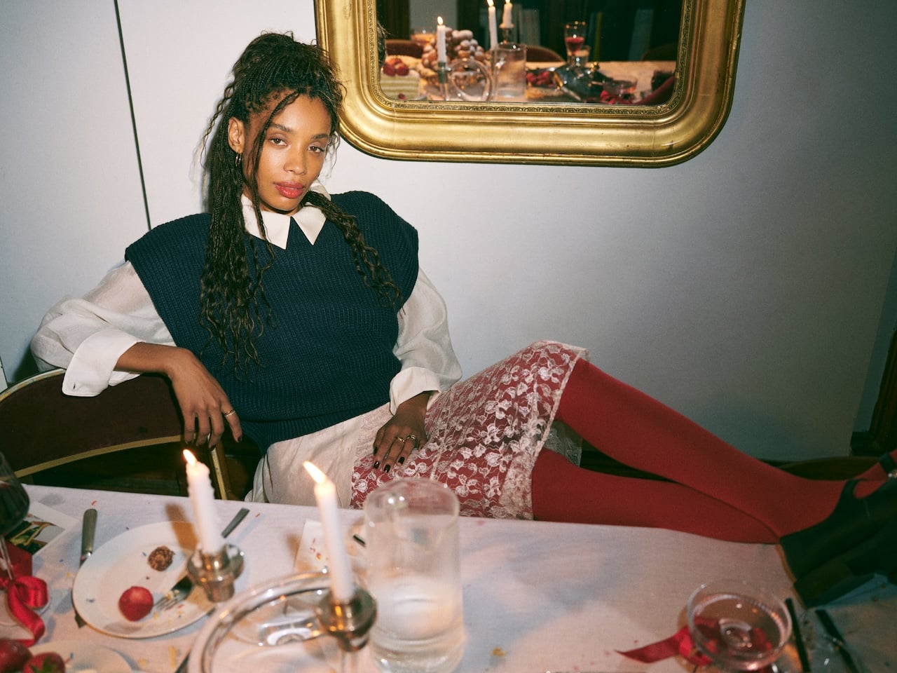 Women wearing Nuuly fashion rental pieces