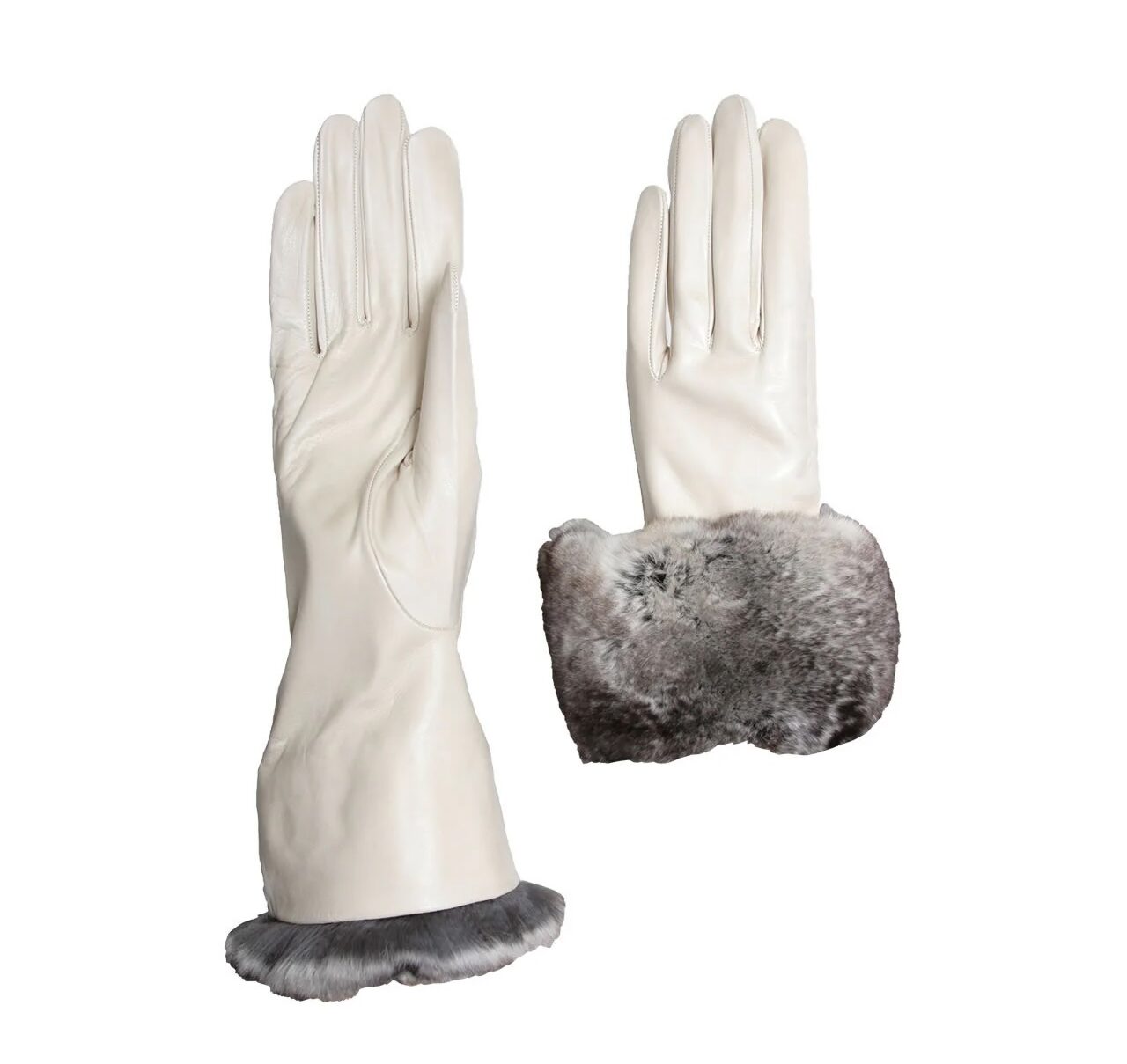 GLOVES Women's gloves in genuine metis leather lined in silk with Orylag® wrist