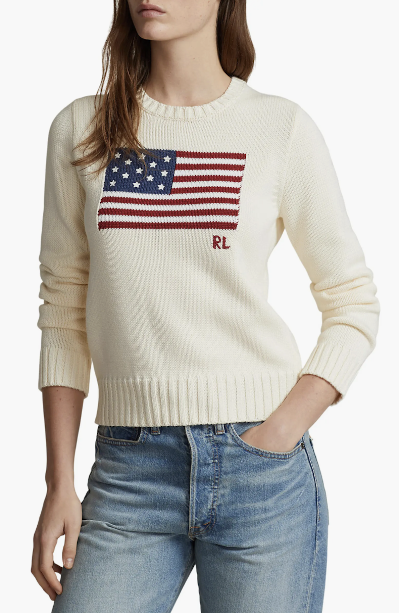 Polo Ralph Lauren Flag Crewneck Sweater
