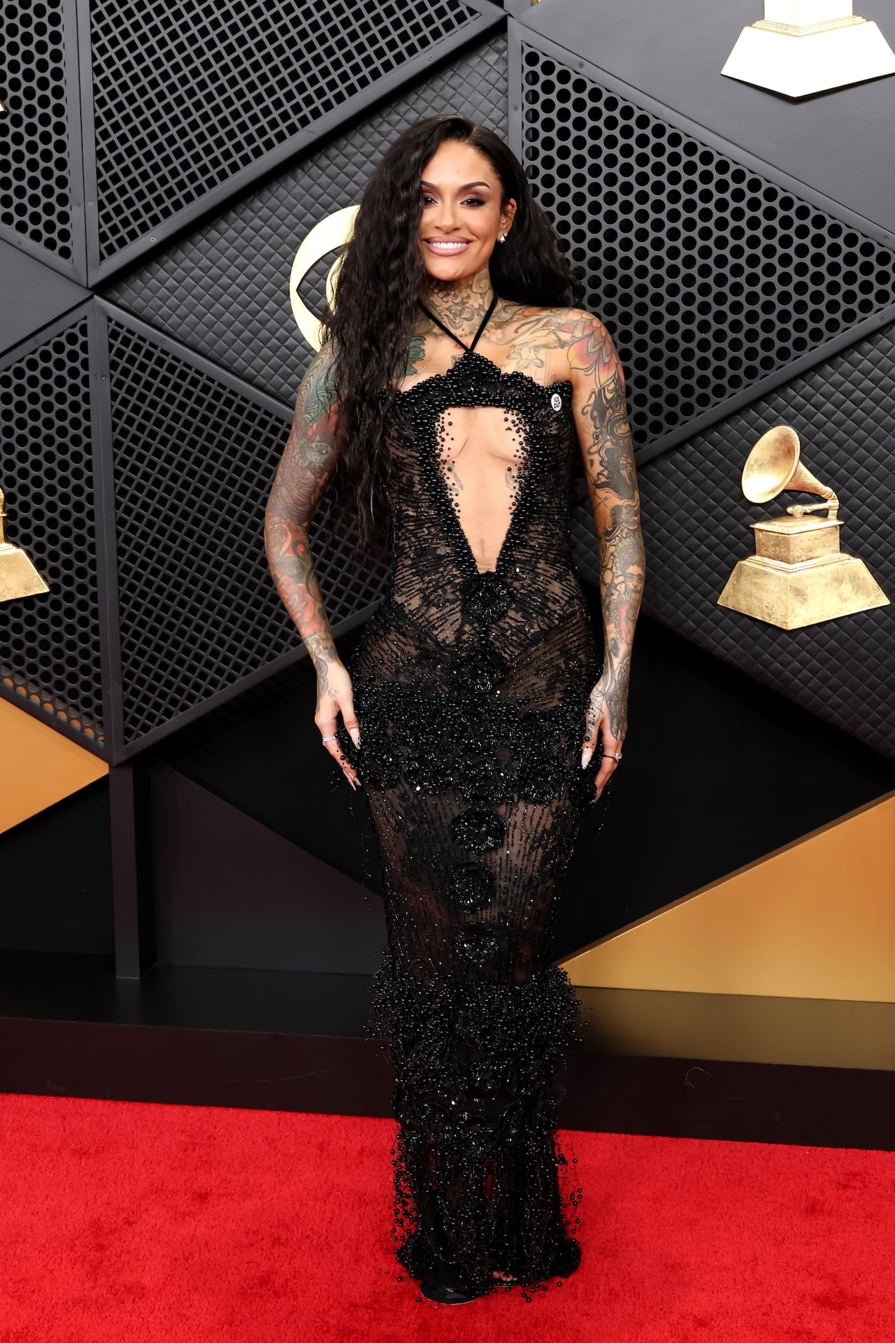LOS ANGELES, CALIFORNIA - FEBRUARY 01: Kehlani attends the 68th GRAMMY Awards at Crypto.com Arena on February 01, 2026 in Los Angeles, California. (Photo by Amy Sussman/Getty Images)