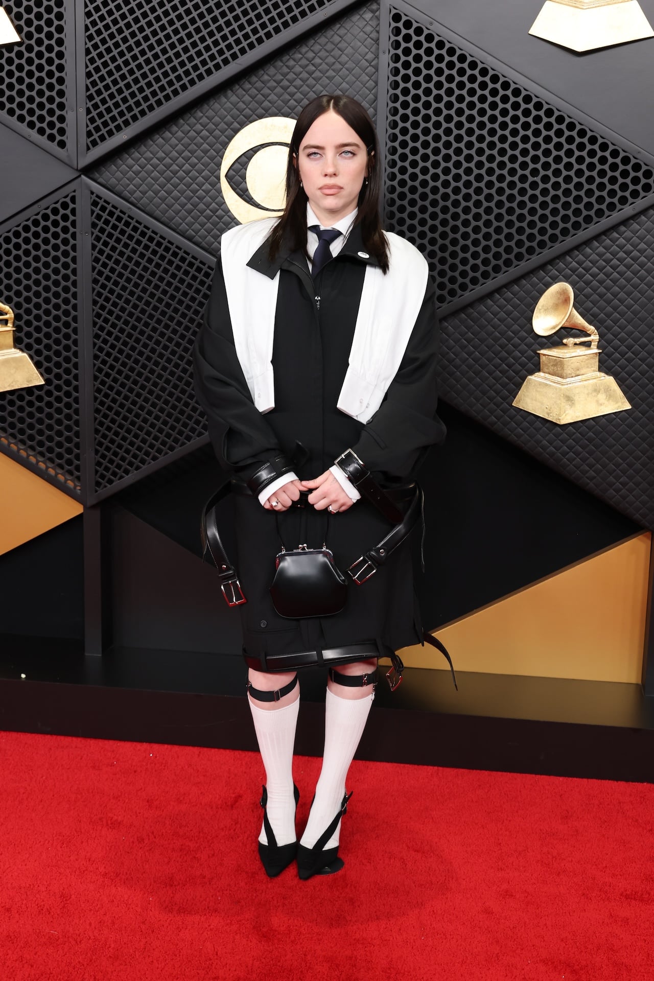 LOS ANGELES, CALIFORNIA - FEBRUARY 01: Billie Eilish attends the 68th GRAMMY Awards at Crypto.com Arena on February 01, 2026 in Los Angeles, California. (Photo by Amy Sussman/Getty Images)
