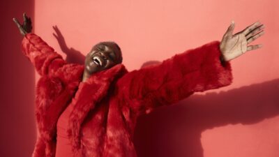 Portrait of mature woman laughing