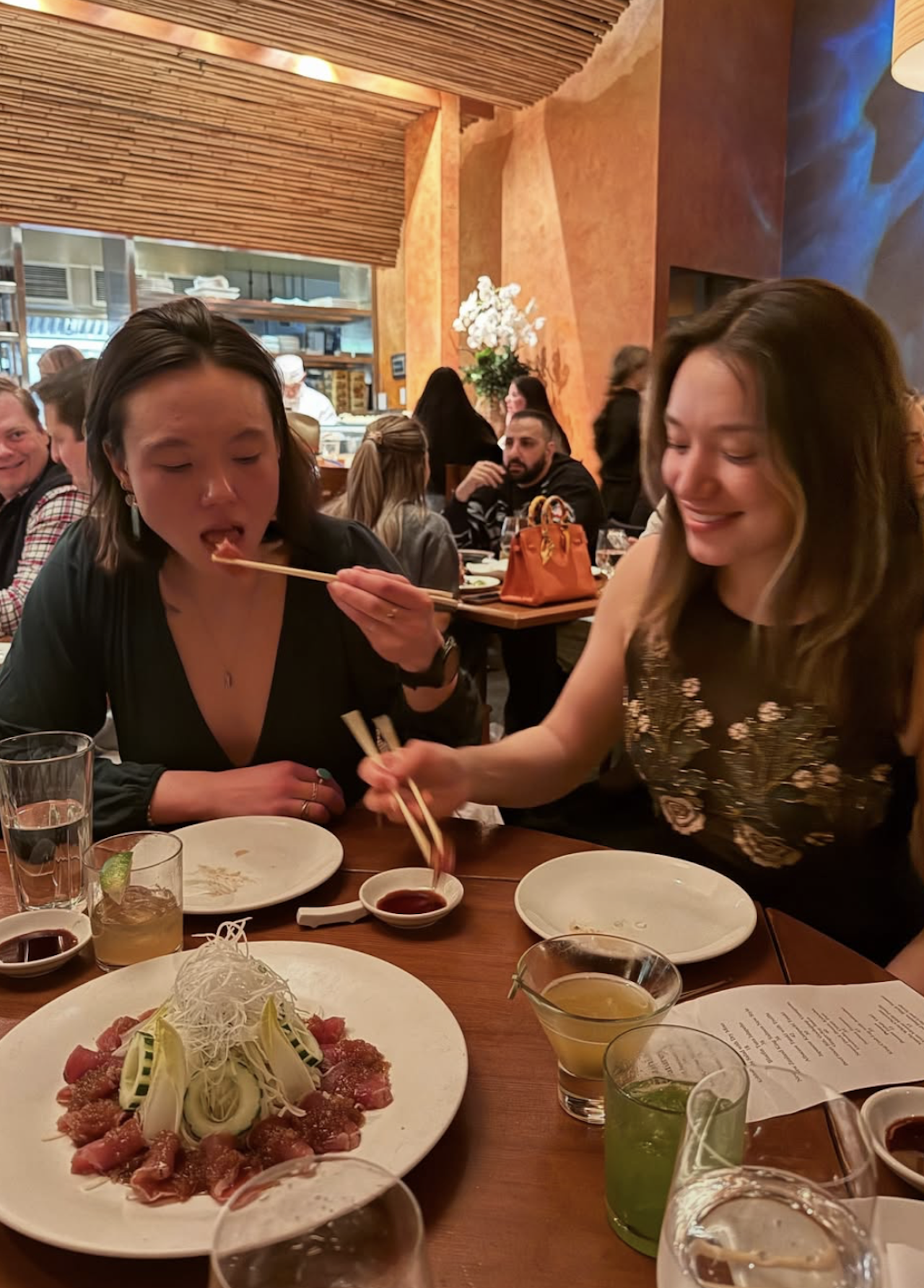 Zoe Atkin and Izzy Atkin, sisters and Olympic freestyle skiiers