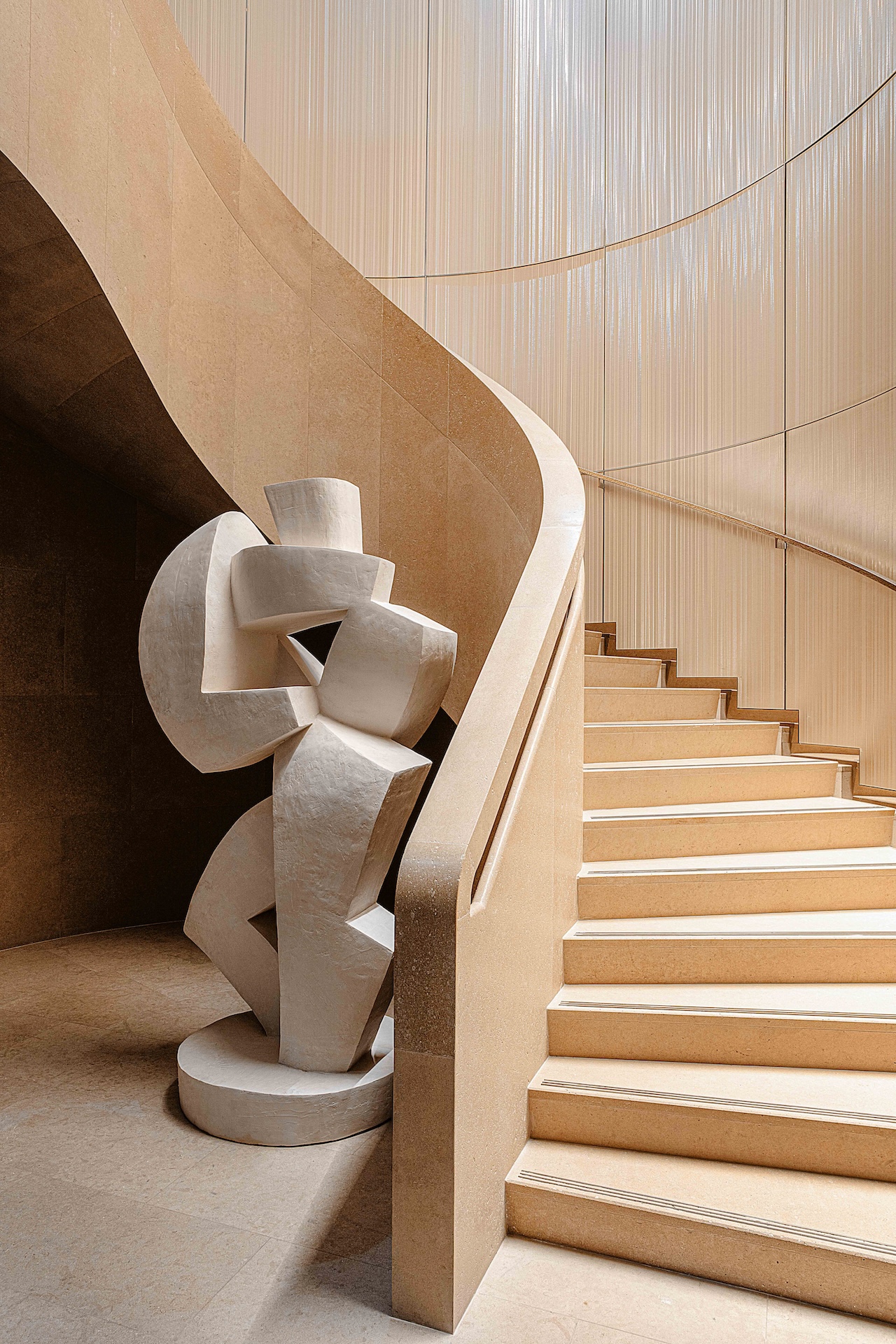 Cheval Blanc Paris stairwell