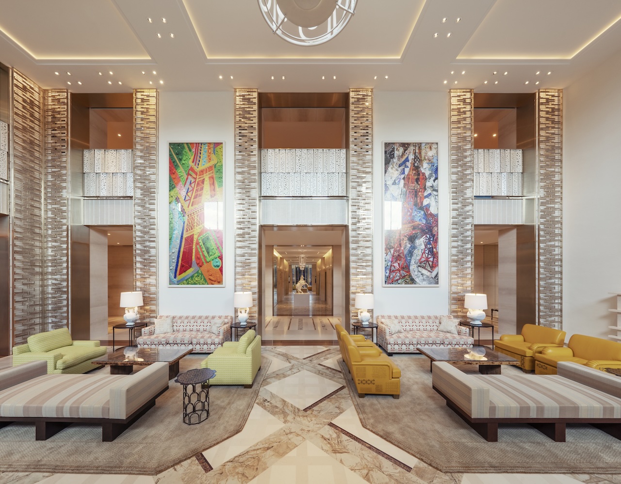 Cheval Blanc Paris lobby