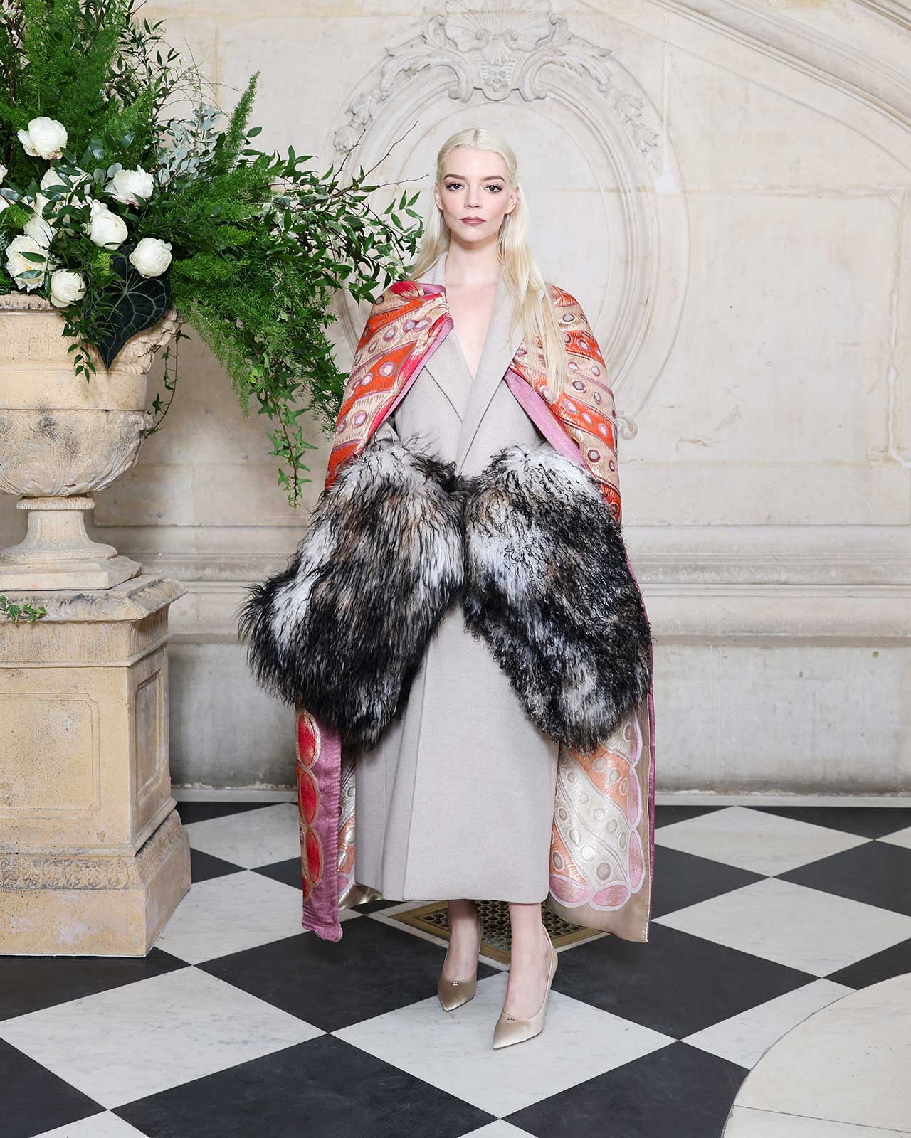 Anya Taylor-Joy attends the Christian Dior Haute Couture Week Spring/Summer 2026 show as part of Paris Fashion Week on January 26, 2026 in Paris, France. (Photo by Arnold Jerocki/Getty Images for Christian Dior)