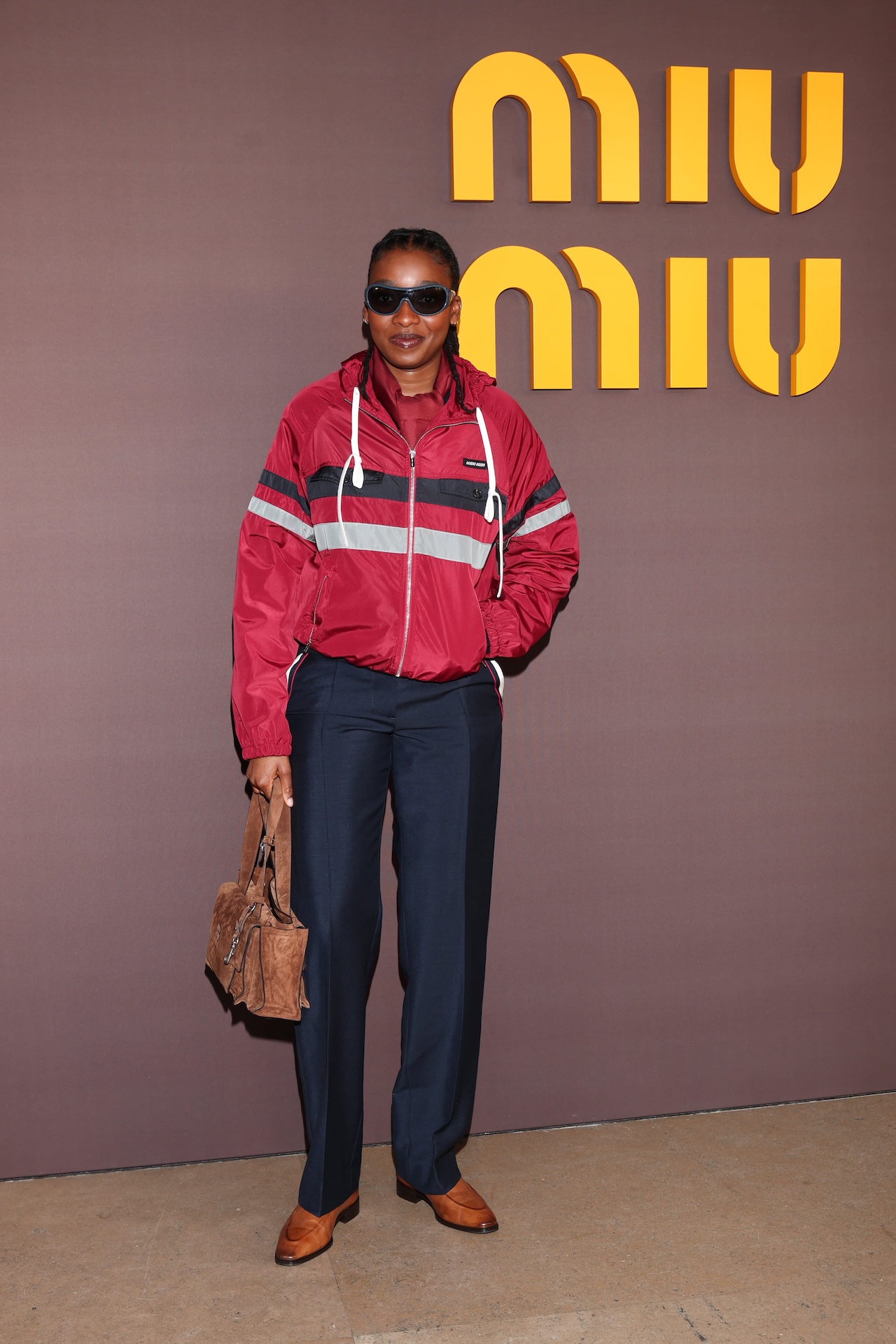 Little Simz at Miu Miu FW26 Fashion Show