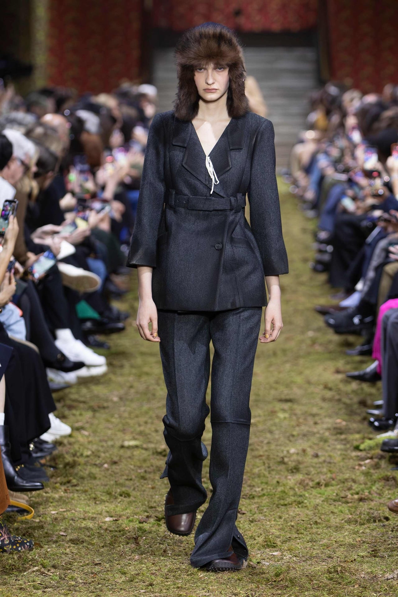 Miu Miu Fall/Winter 2026 runway show at Paris Fashion Week; Photo courtesy of Miu Miu