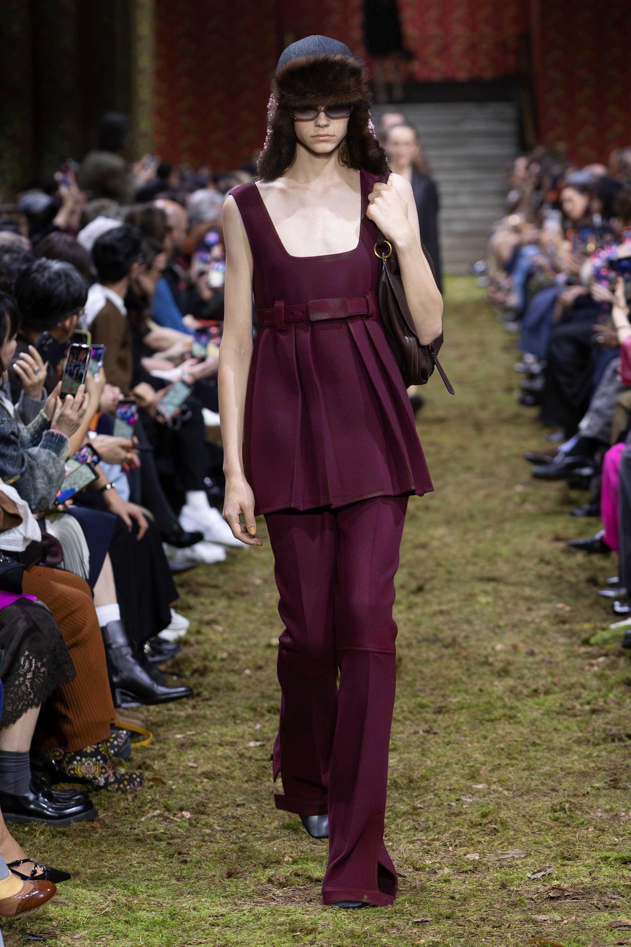 Miu Miu Fall/Winter 2026 runway show at Paris Fashion Week; Photo courtesy of Miu Miu