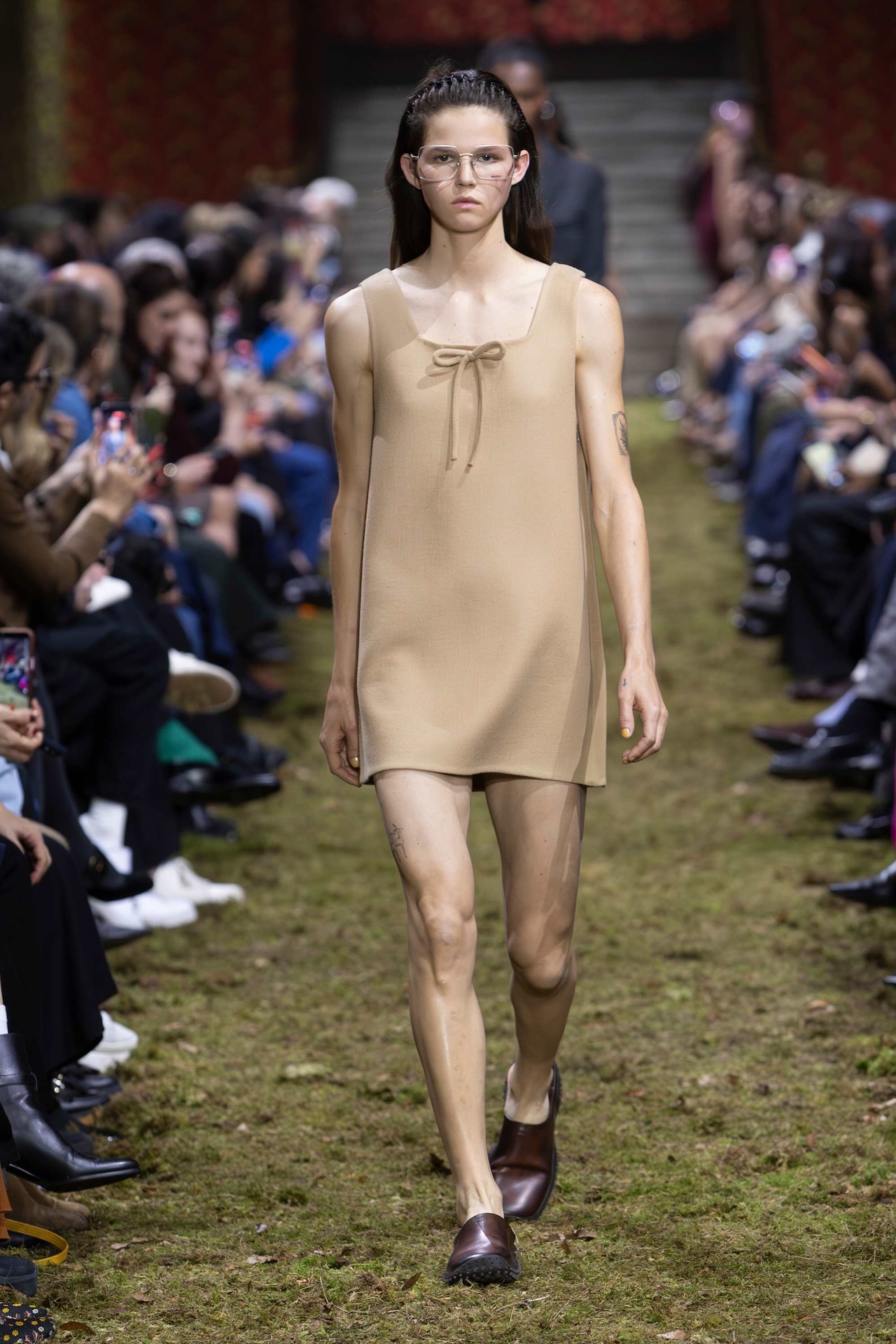 Miu Miu Fall/Winter 2026 runway show at Paris Fashion Week; Photo courtesy of Miu Miu