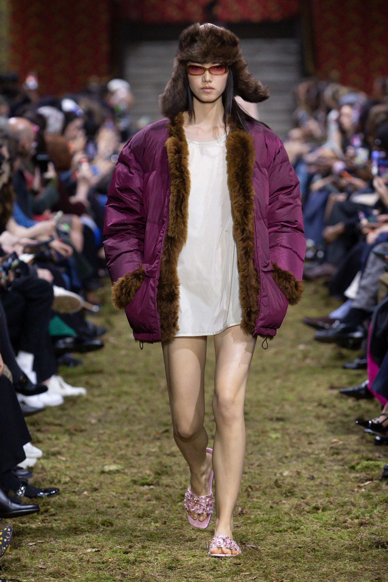 Miu Miu Fall/Winter 2026 runway show at Paris Fashion Week; Photo courtesy of Miu Miu