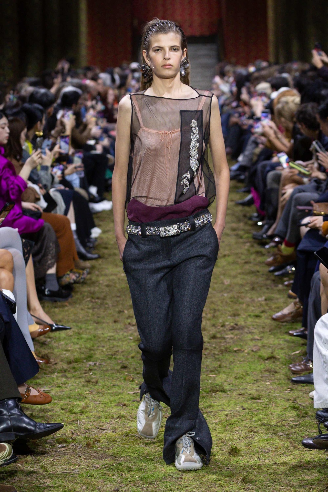 Miu Miu Fall/Winter 2026 runway show at Paris Fashion Week; Photo courtesy of Miu Miu