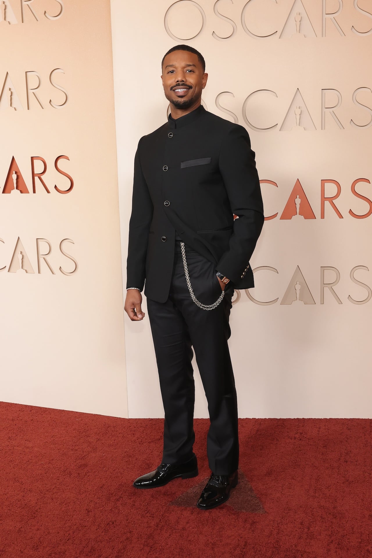 HOLLYWOOD, CALIFORNIA - MARCH 15: Michael B. Jordan attends the 98th Oscars at Dolby Theatre on March 15, 2026 in Hollywood, California. (Photo by Mike Coppola/Getty Images)