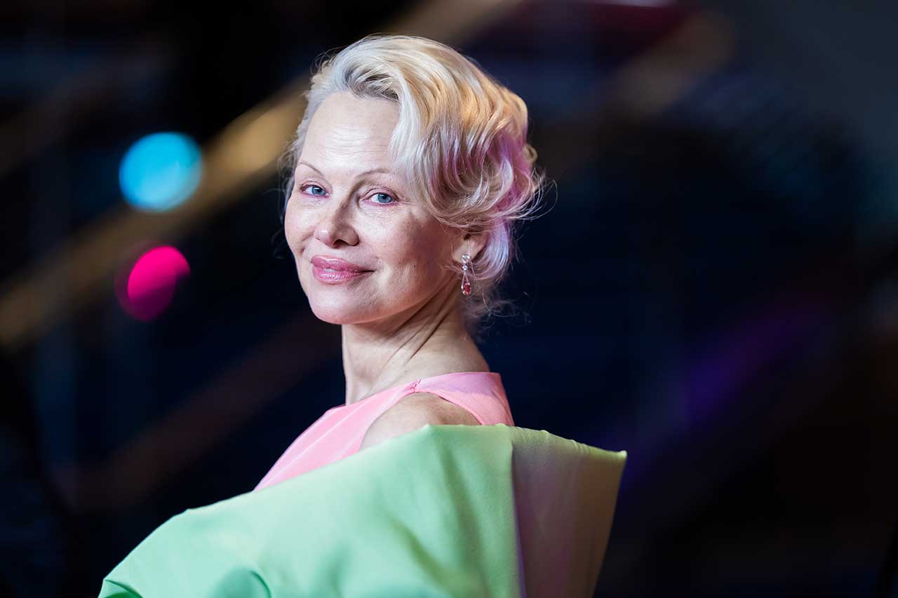The Celebrity Comeback: Pamela Anderson attends the Rosebush Pruning premiere during the 76th Berlinale International Film Festival Berlin at Berlinale Palast on February 14, 2026 in Berlin, Germany. (Photo by Isa Foltin/Getty Images)
