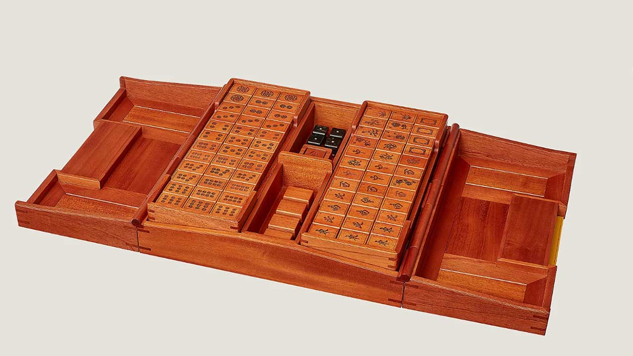 GRAZIA USA Mahjong edit: Hermes Macao Mahjong Game; $14,600. hermes.com.