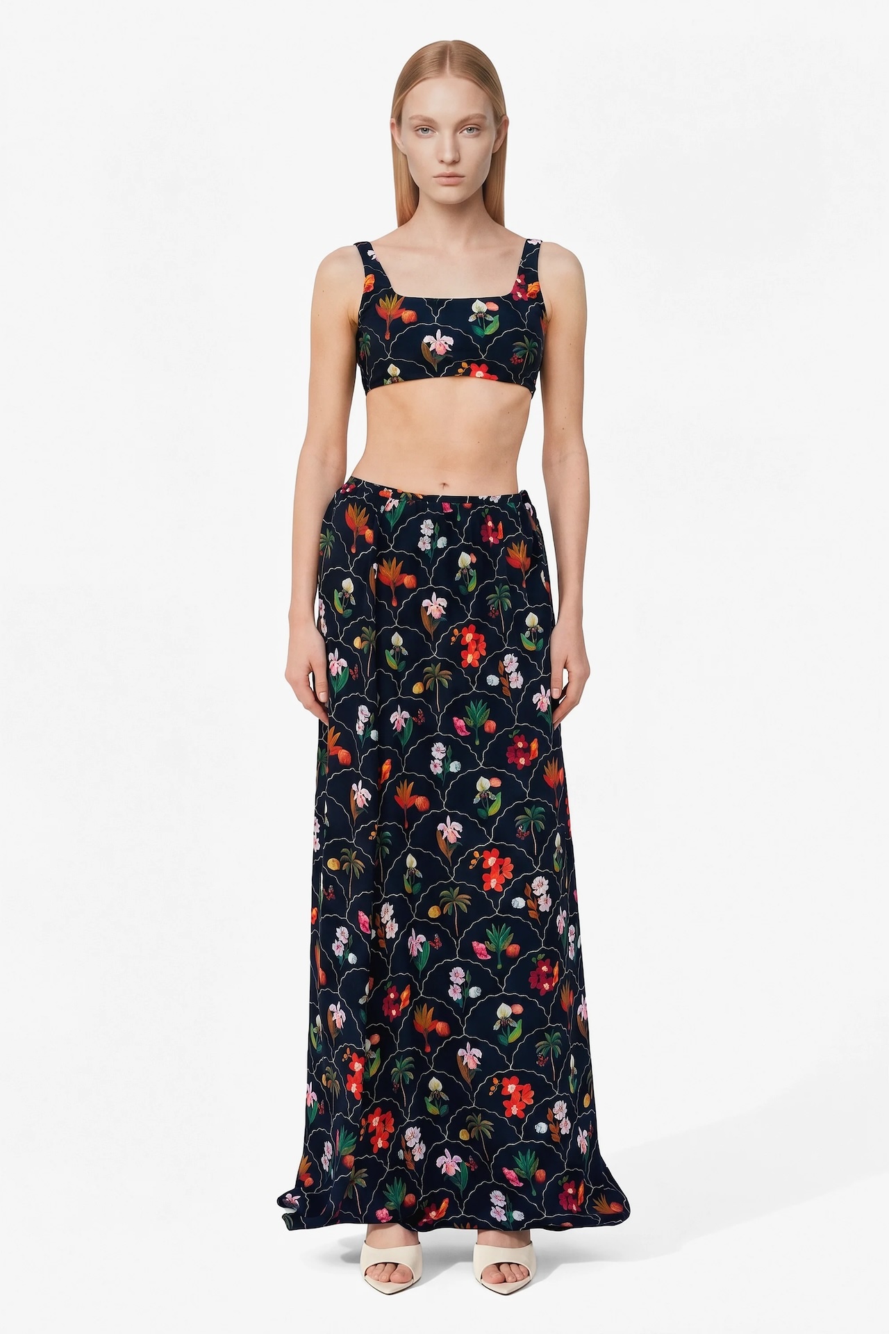 Mirabiliae Shop Amber Skirt - Dark Botanica
