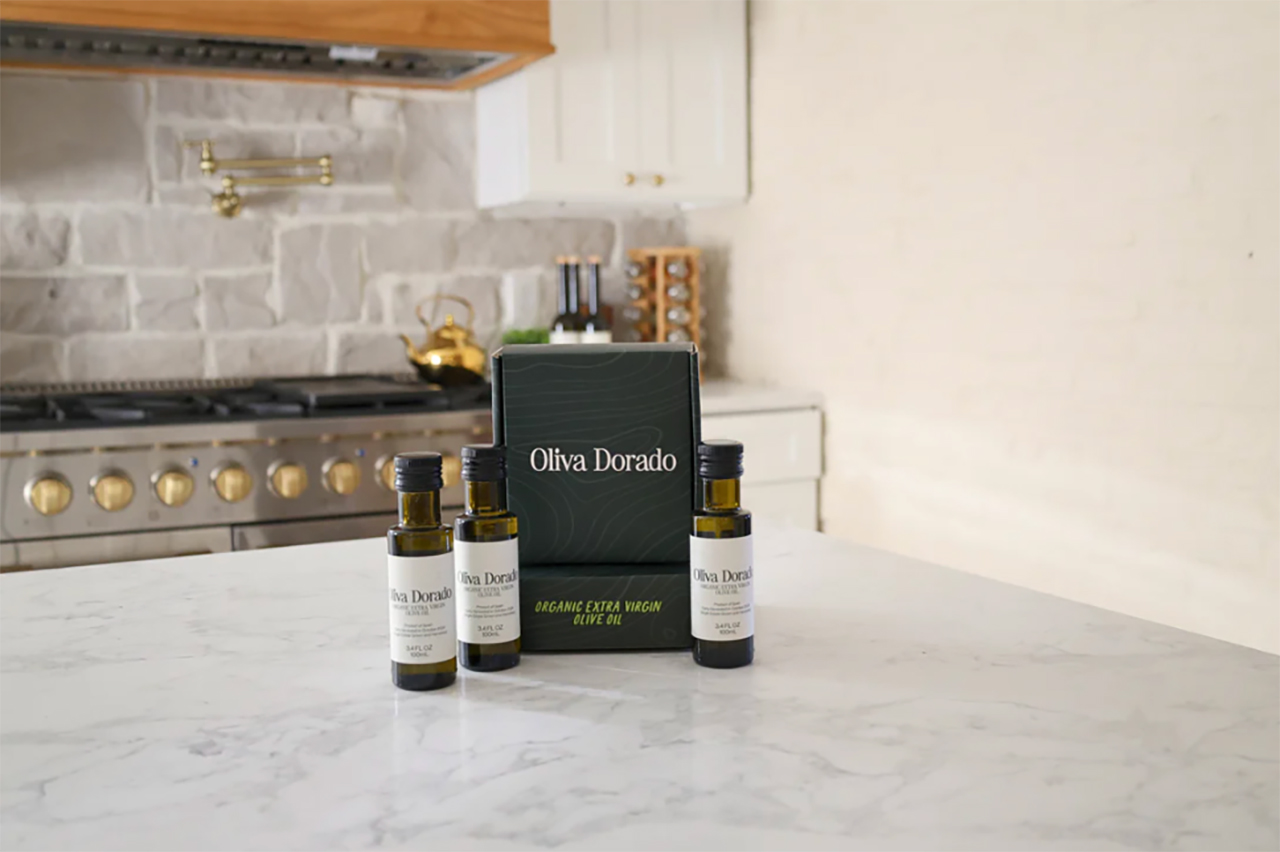 Oliva Dorado Mini Packaging; $45 (3-pack). SHOP NOW.