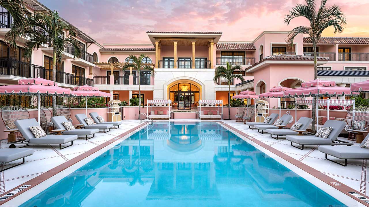 Palm House Palm Beach: Pool Deck