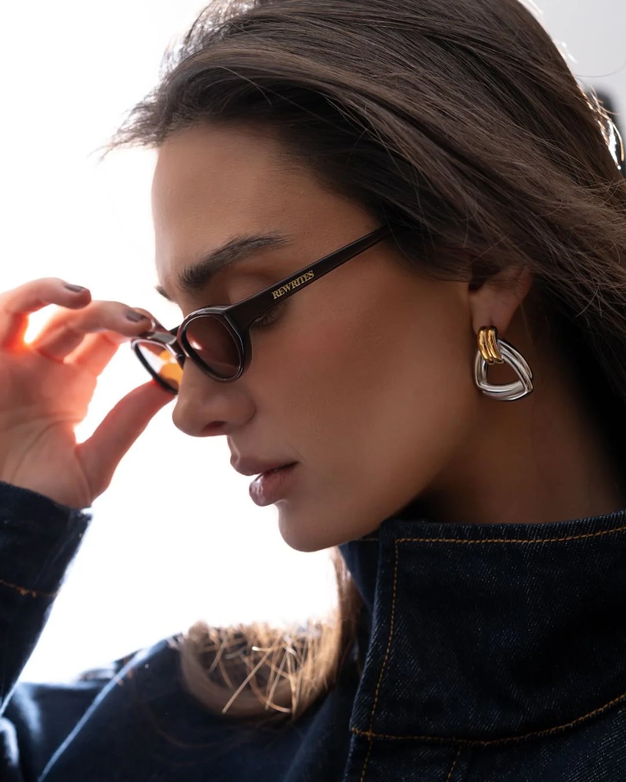 Rewrites Legacy Rich Brown Slim Sunglasses