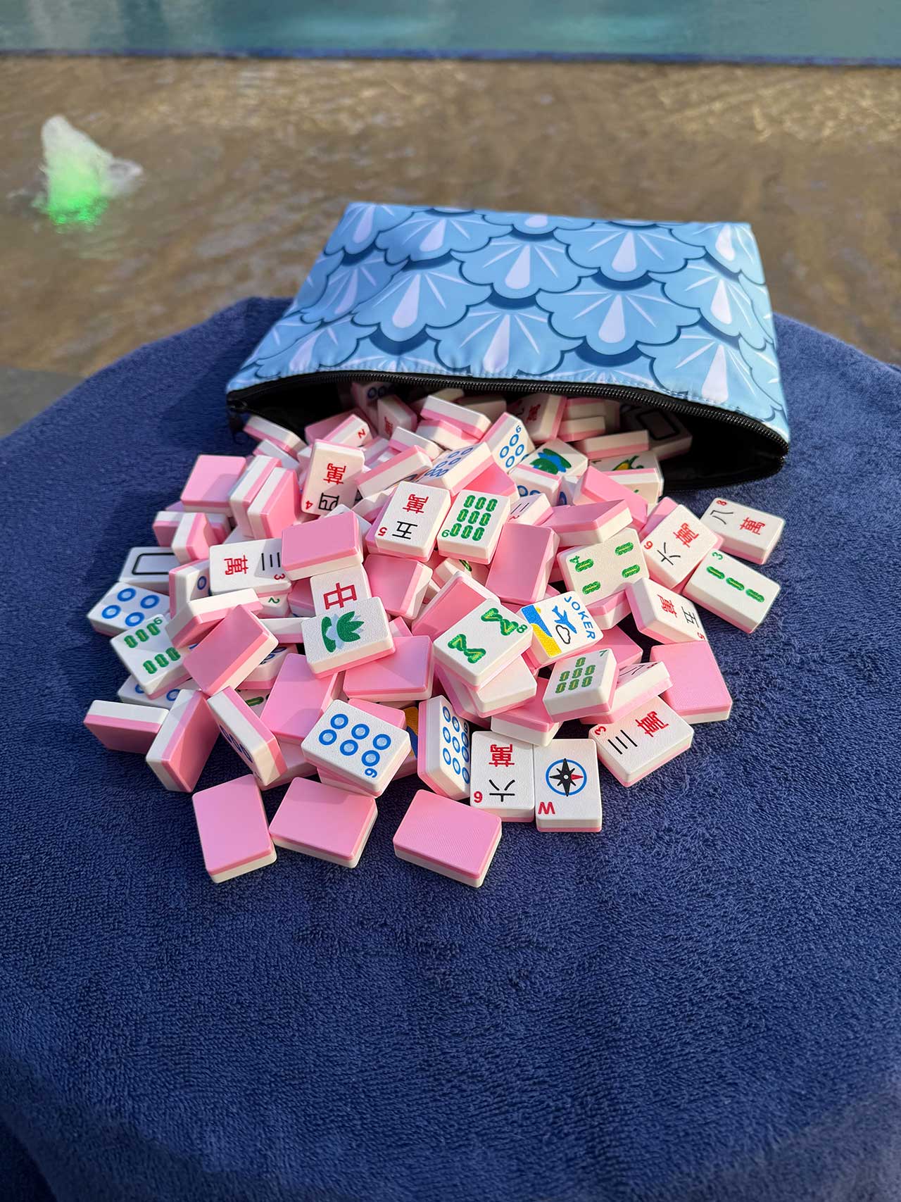 Spools Travel mahjong tiles; $275. SHOP NOW.