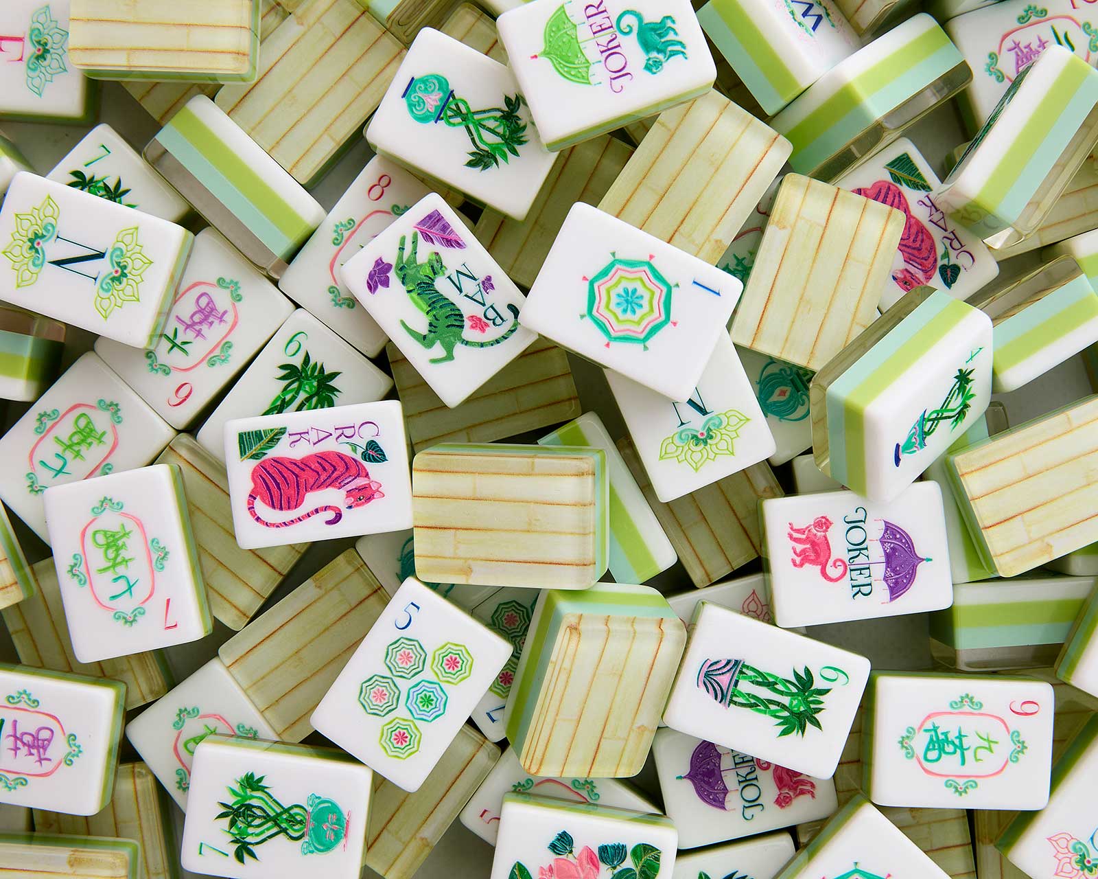 Oh My Mahjong tiles; $400. SHOP NOW.