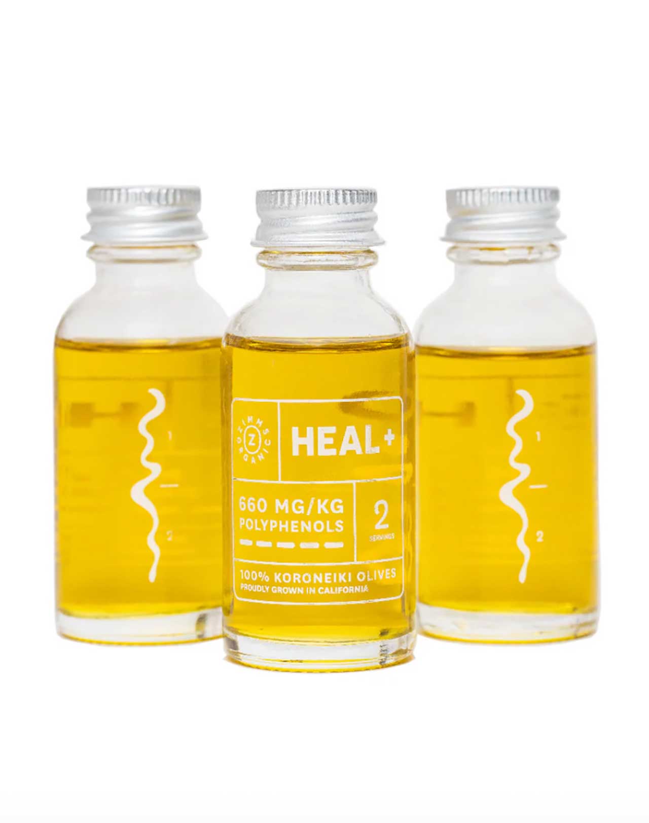 Zimms Organic Heal+ Shots 30 Day Supply, $81. ZimmsOrganics.com