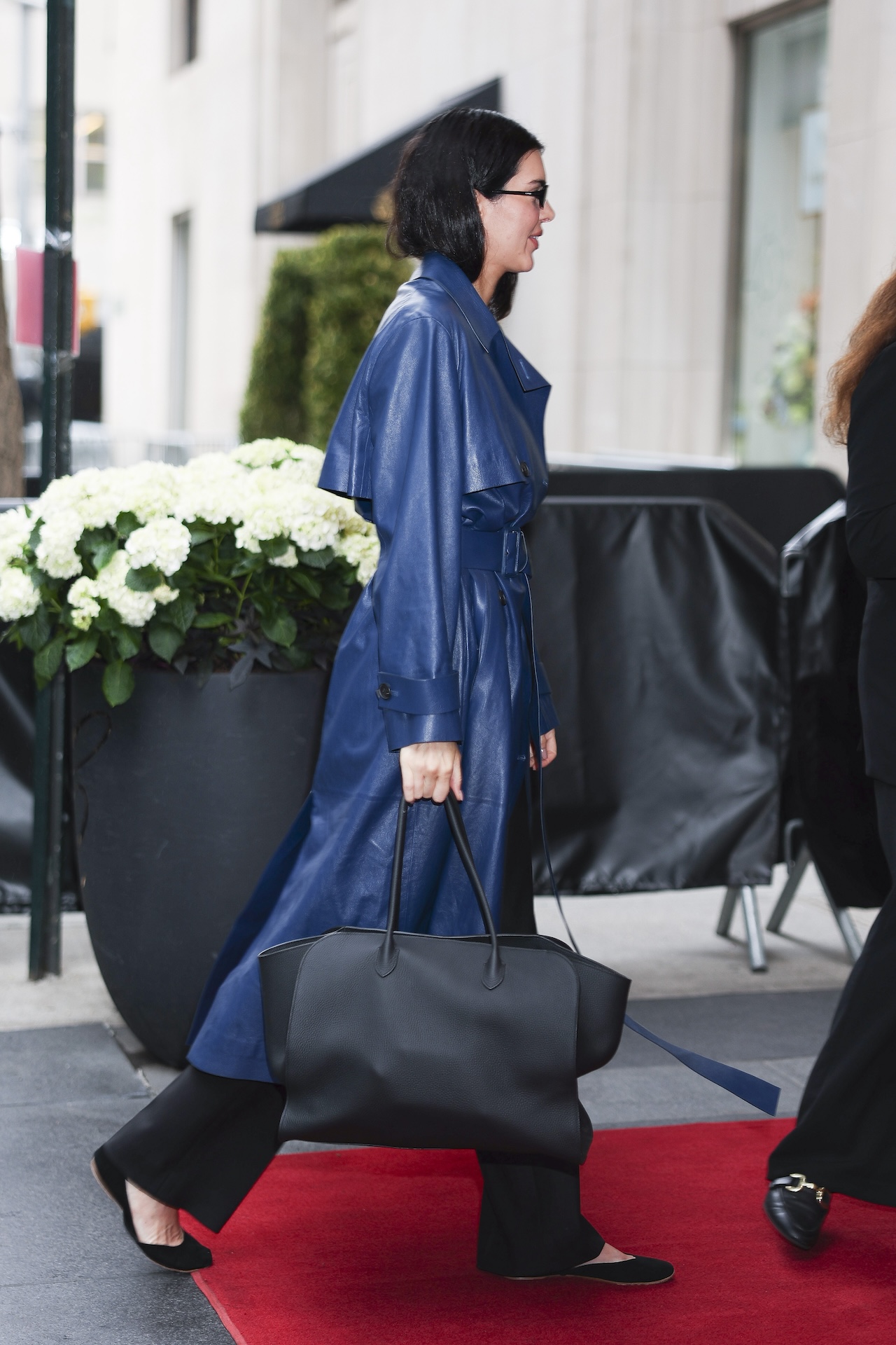 NEW YORK, NEW YORK - MAY 05: Kendall Jenner seen on Upper East Side on May 05, 2025 in New York City. (Photo by Aeon/GC Images)