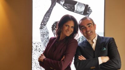 Comte de Montaigne; Stéphane Revol and Veronica Berti Bocelli