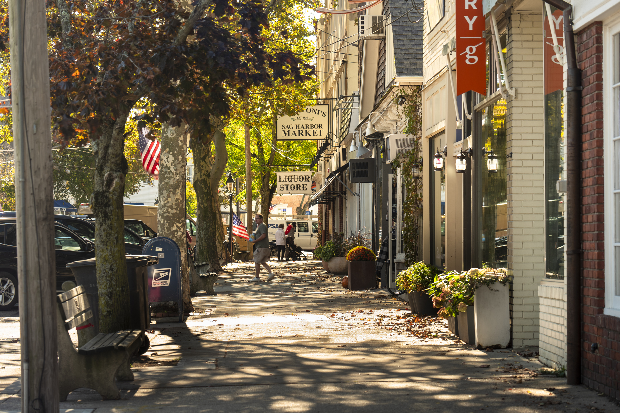 Sag Harbor village in New York's Suffolk County is in The Hamptons Long Island