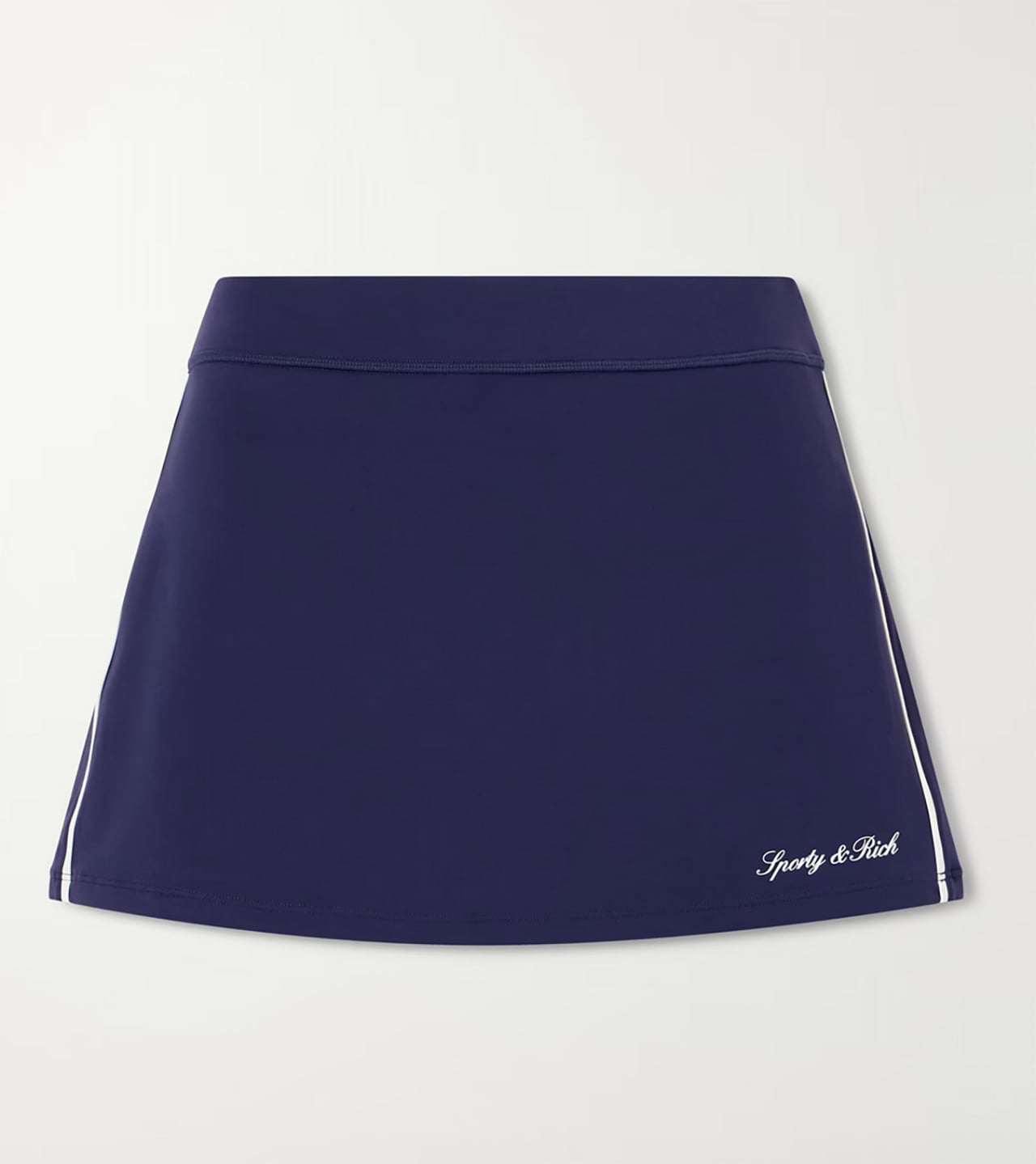 Sporty & Rich Striped Jersey Skirt; $150. SHOP NOW.