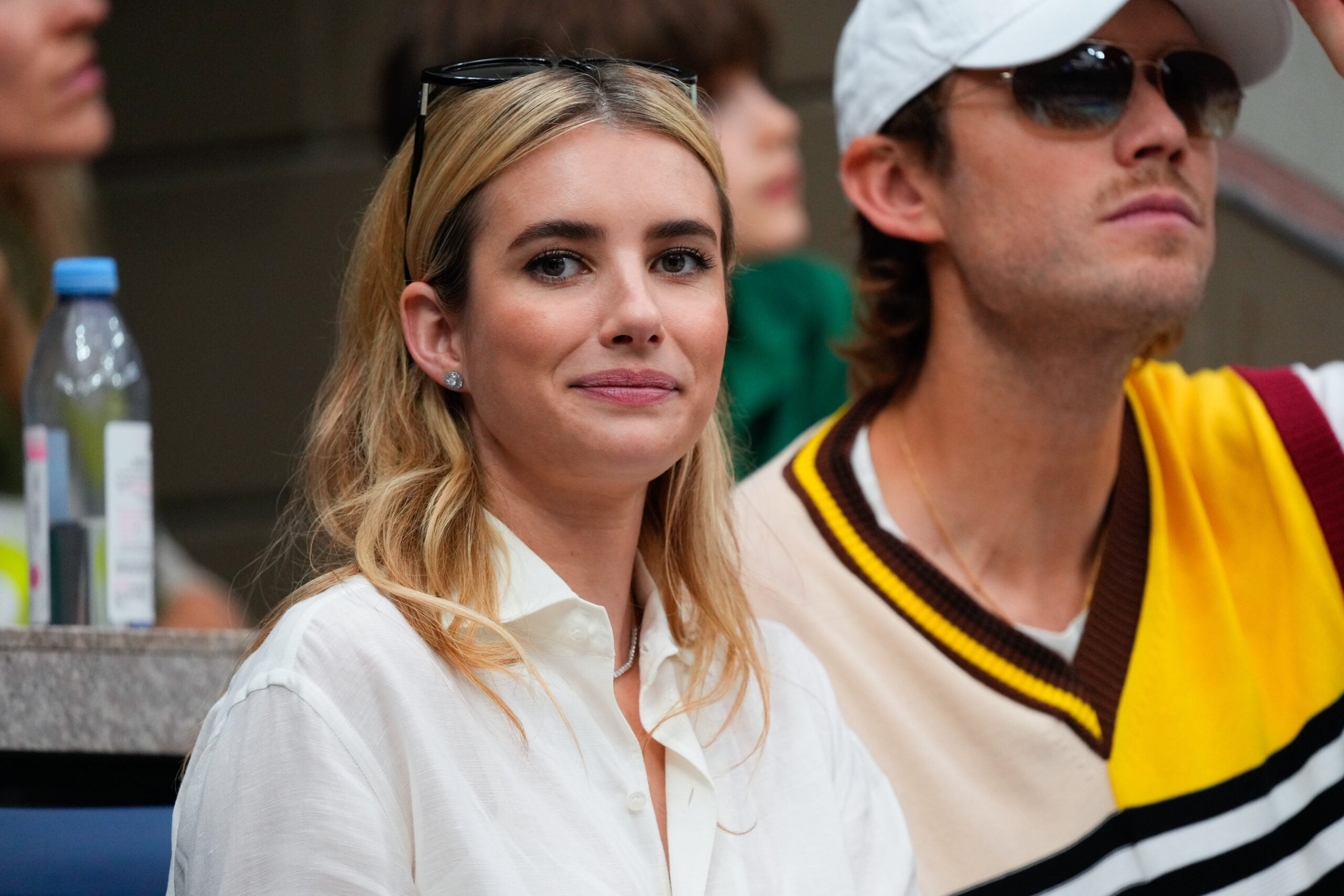 Emma Roberts and Cody John