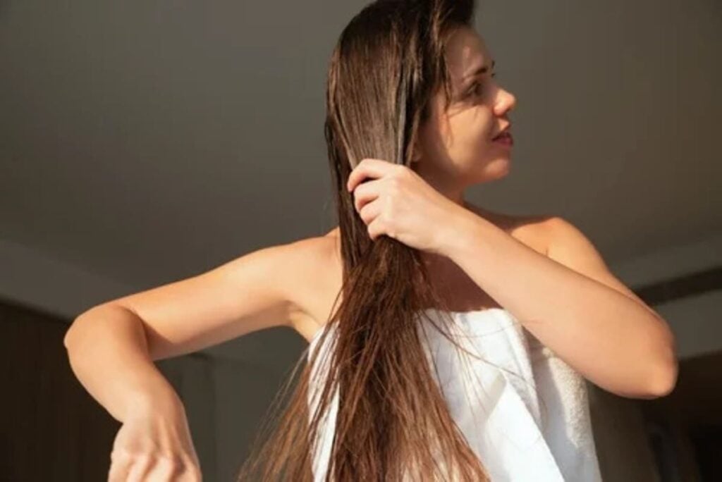 Brushing Wet Hair