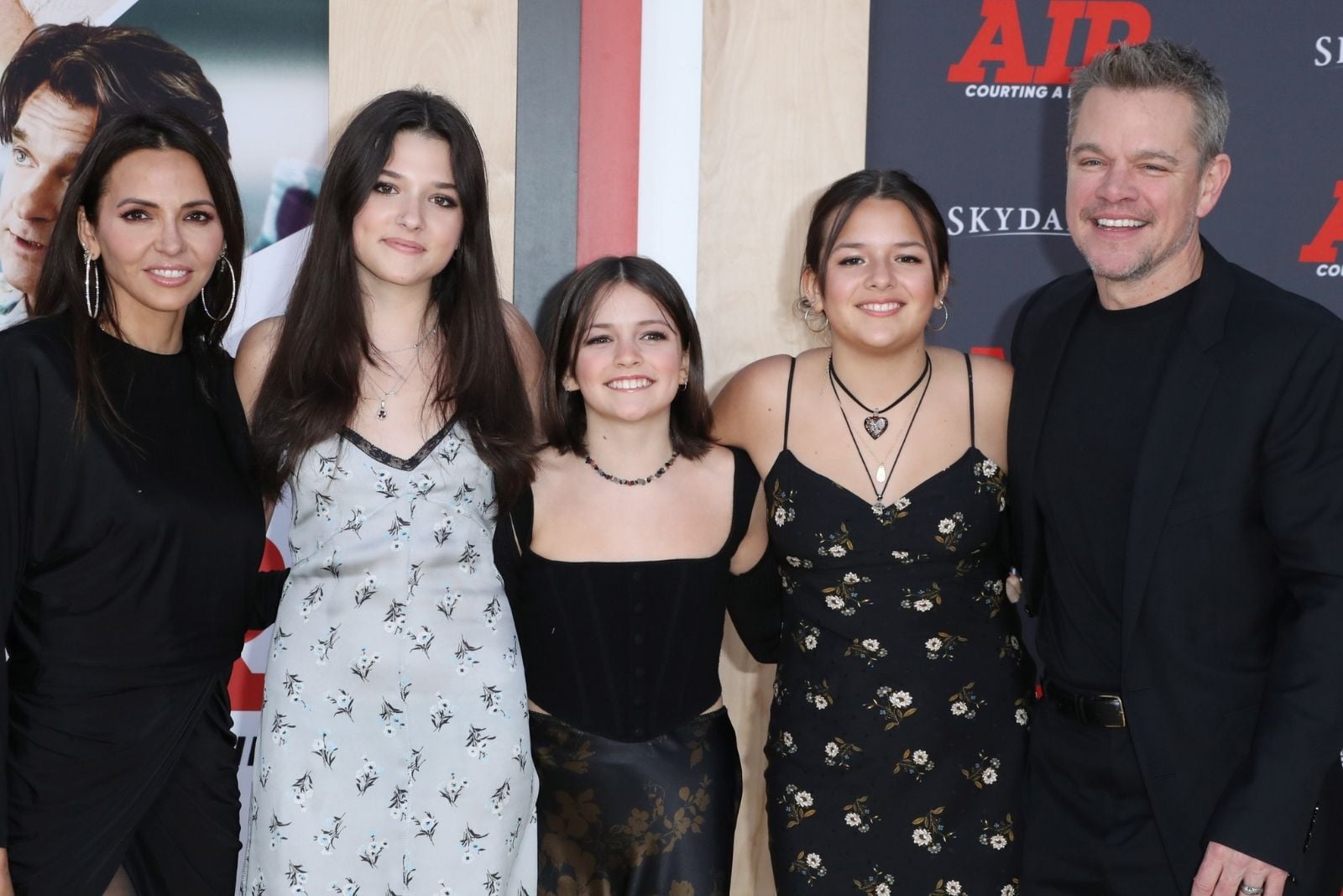 Matt Damon Brings His Daughters to Seoul for "The Odyssey" Premiere
