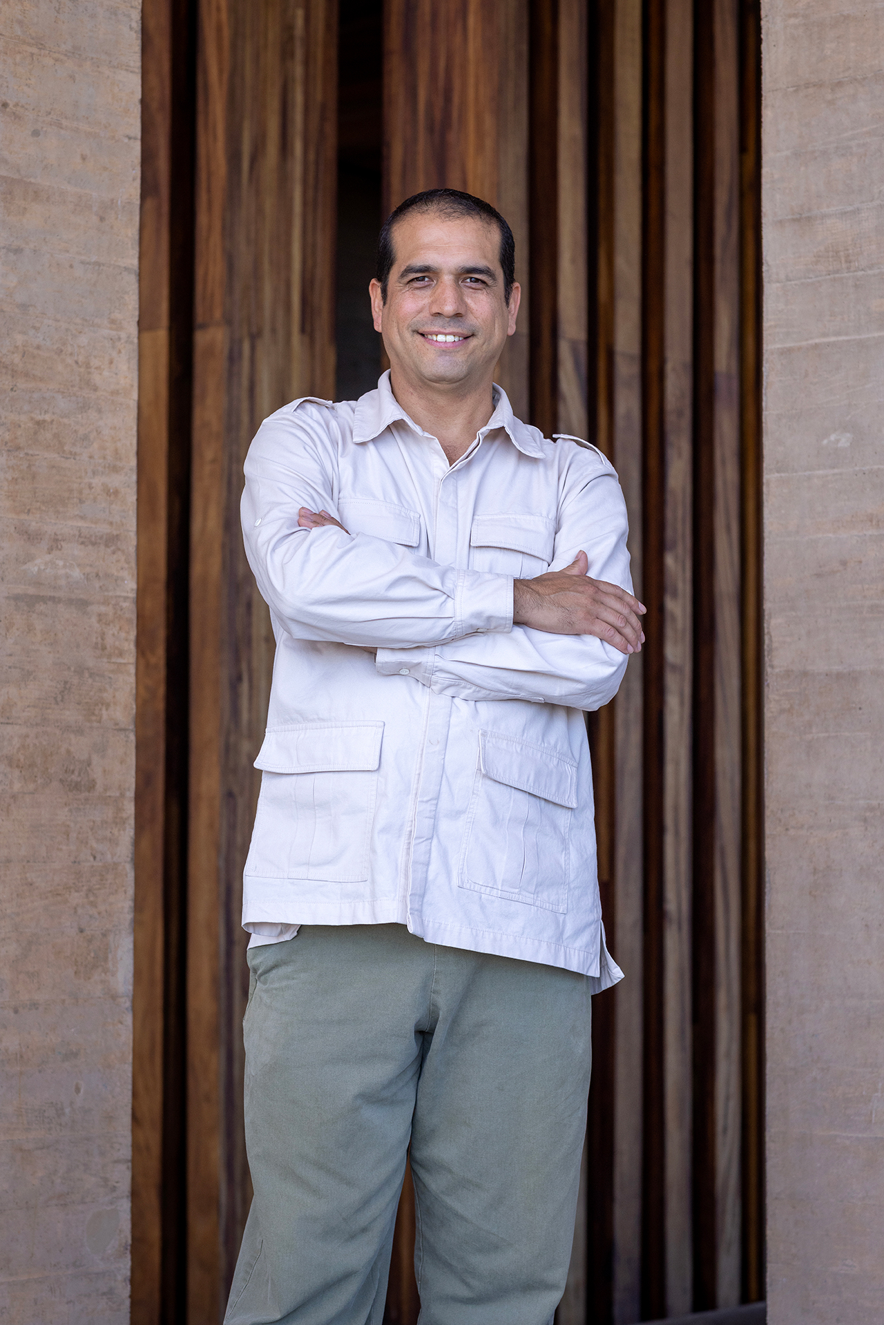 Resident biologist Paco Gonzalez