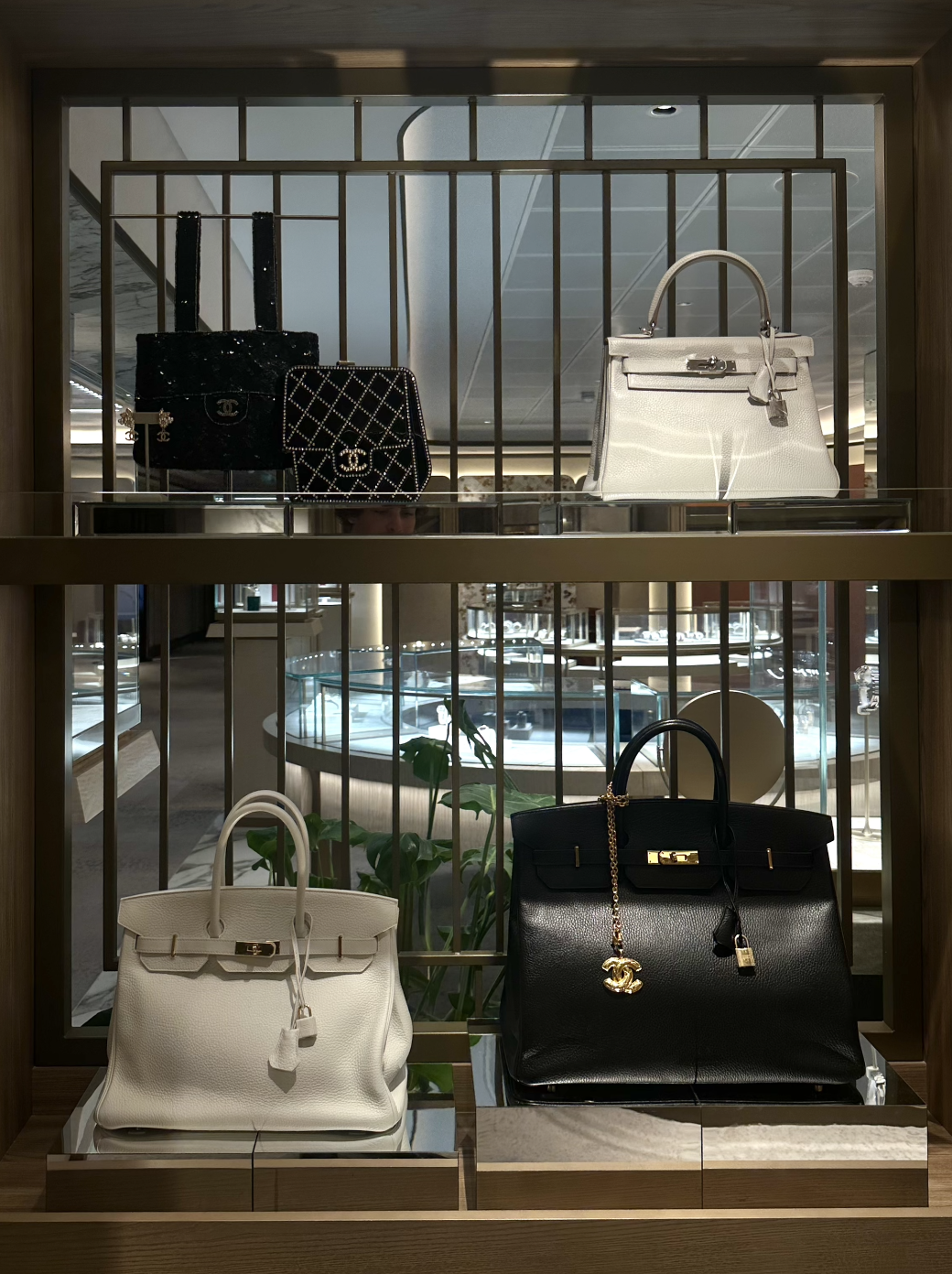 Vintage Chanel and Herm&egrave;s; photo by David Evan Ruff.