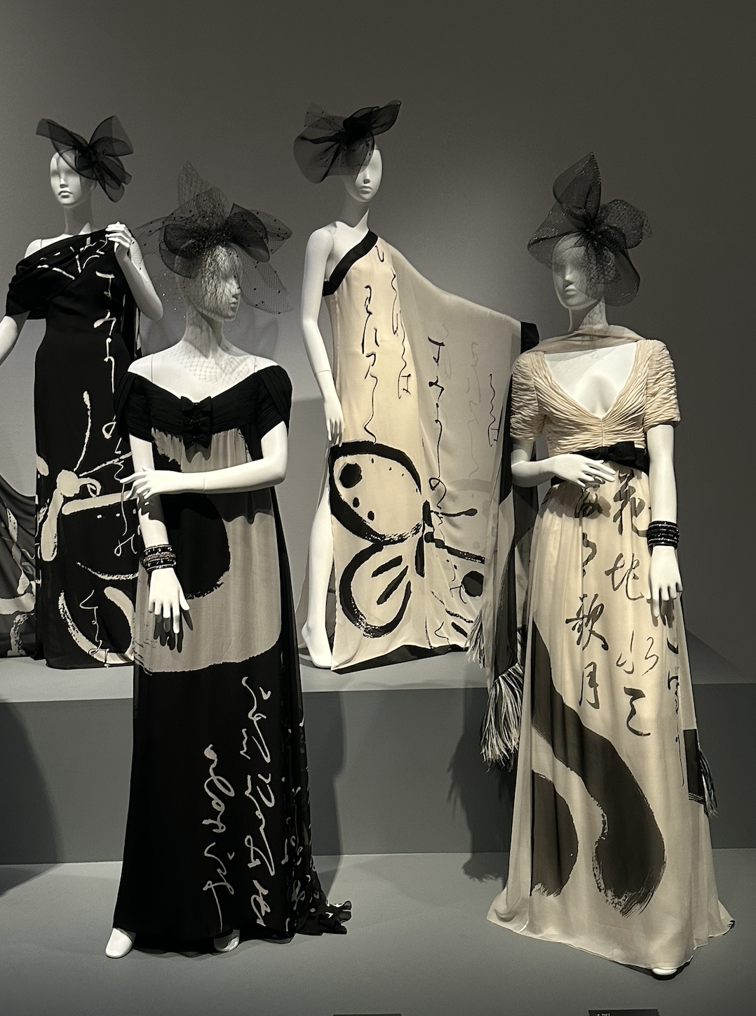 The Hanae Mori exhibition at The National Art Center, Tokyo; photo by David Evan Ruff.