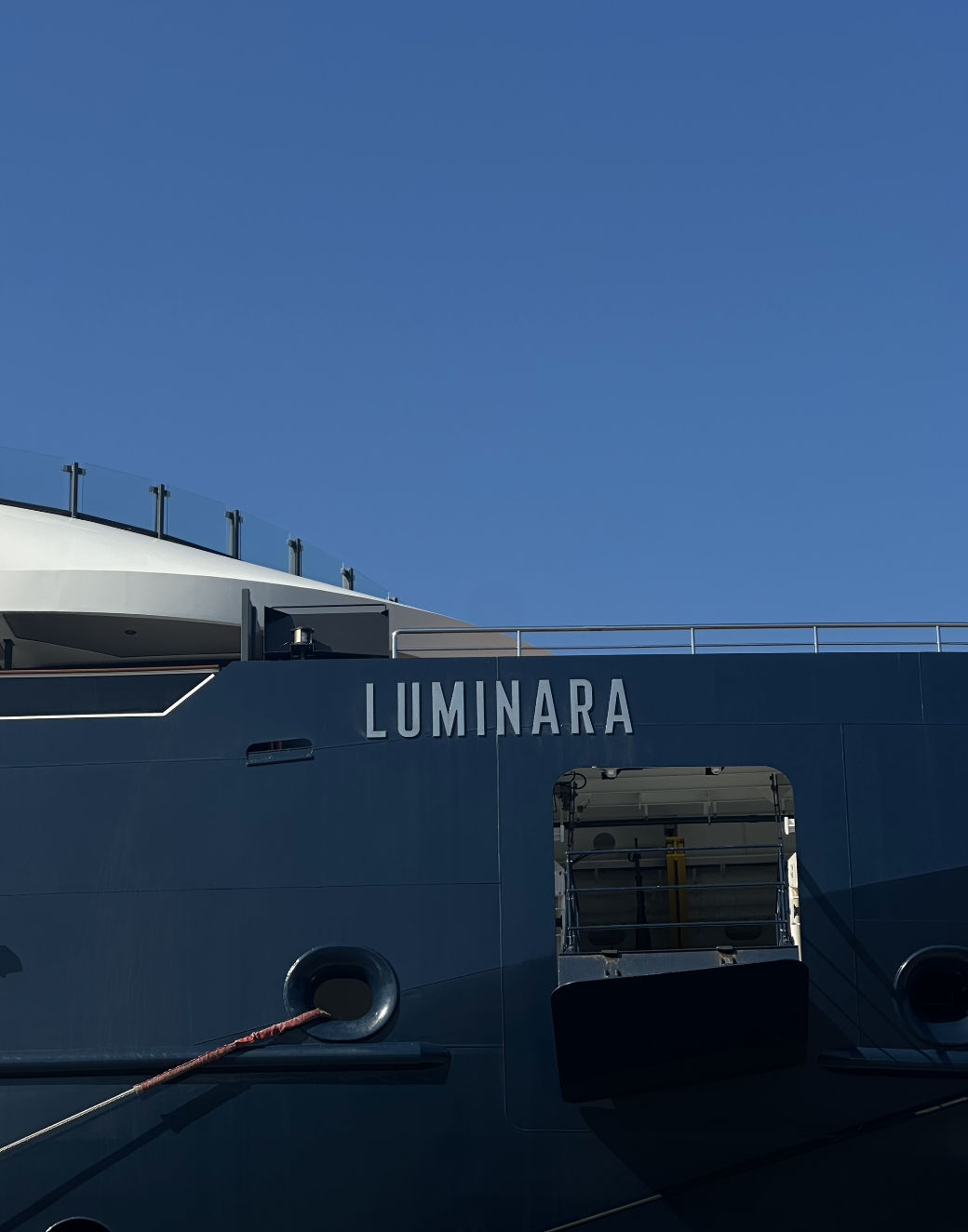 The Ritz-Carlton Yacht Collection's Luminara; photo by David Evan Ruff.