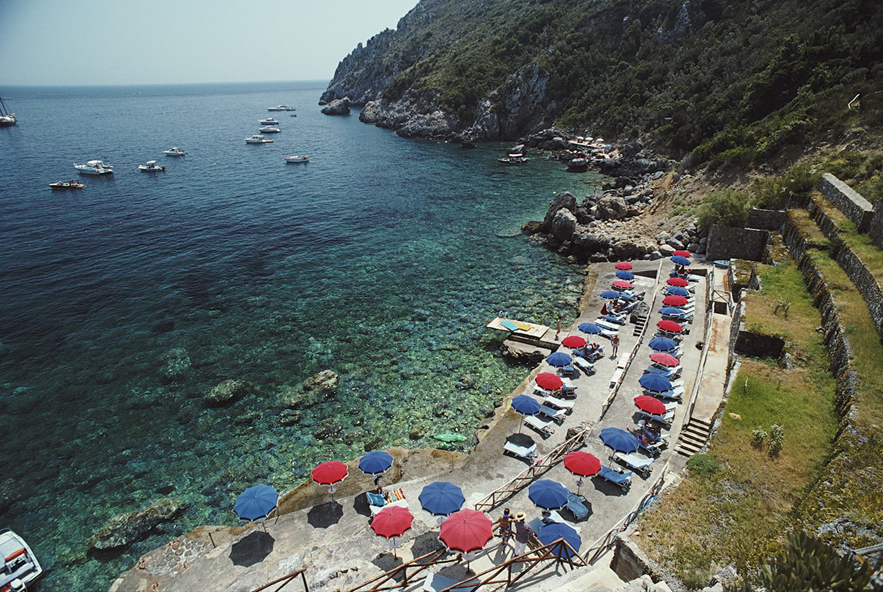 Hotel Il Pellicano, shot by Slim Aarons