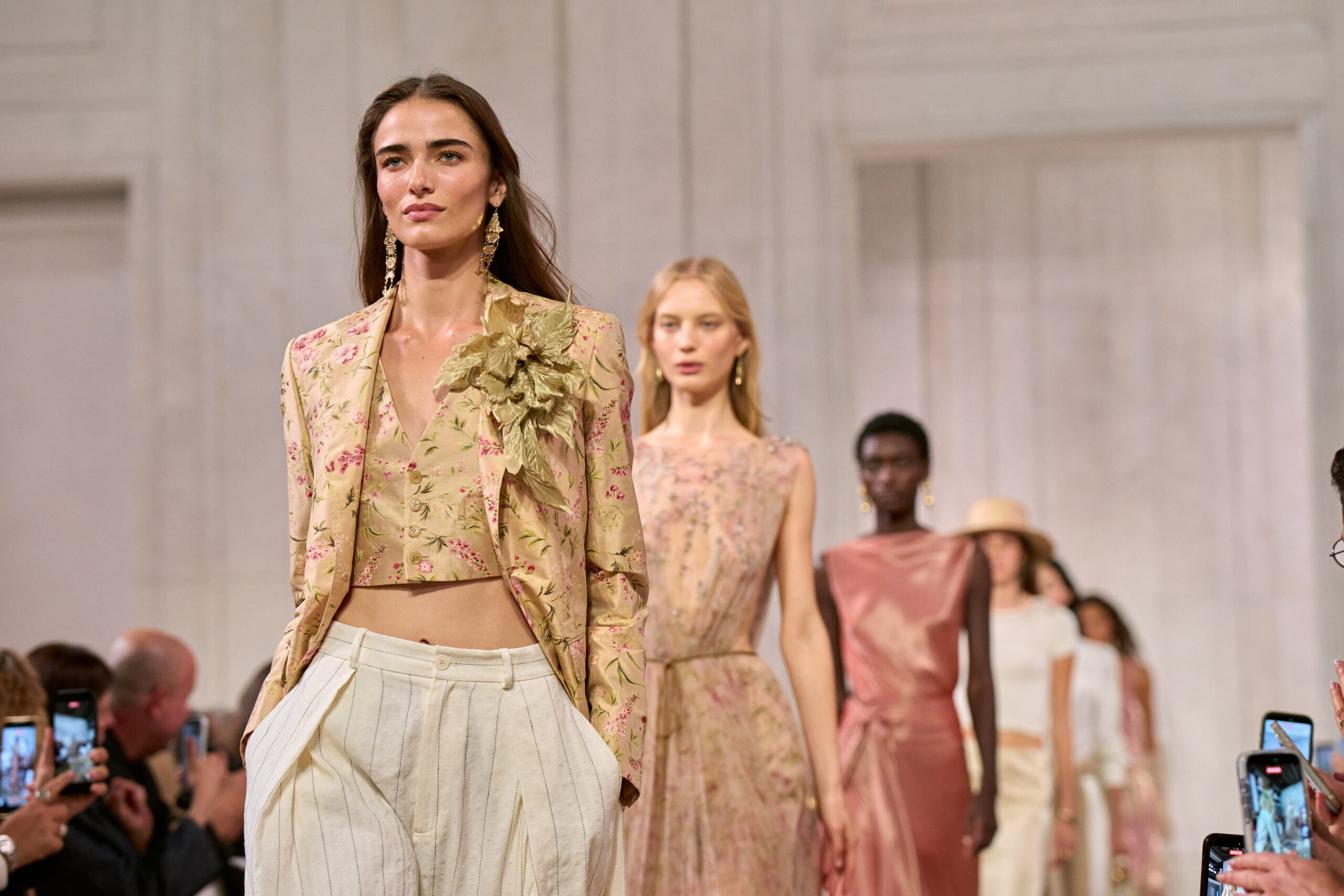 Low-Slung Pants, Feathers and Corsets: Ralph Lauren Just Set the Mood for Spring 2027 — and It's All About ‘Irreverent’ Romance
