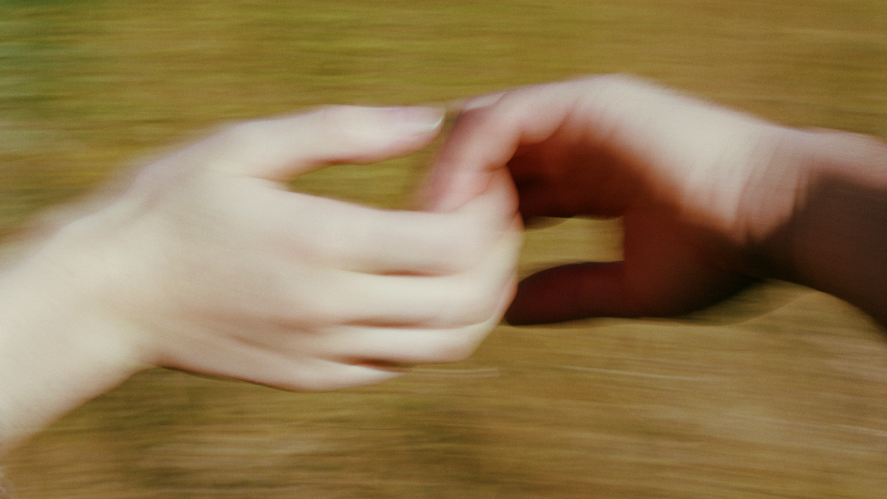 Hands holding