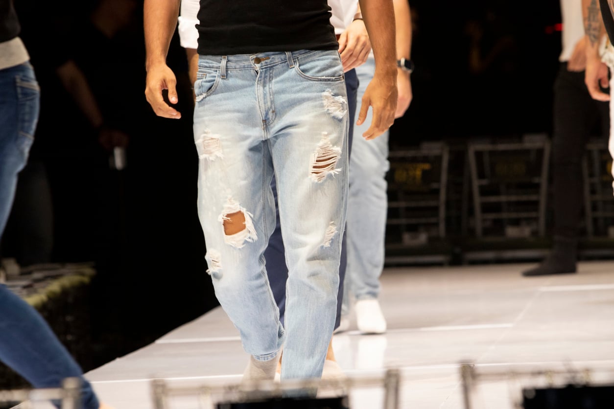 Distressed Denim Is Officially Back
