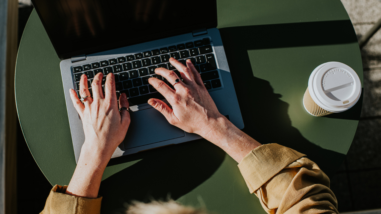 Woman on laptop