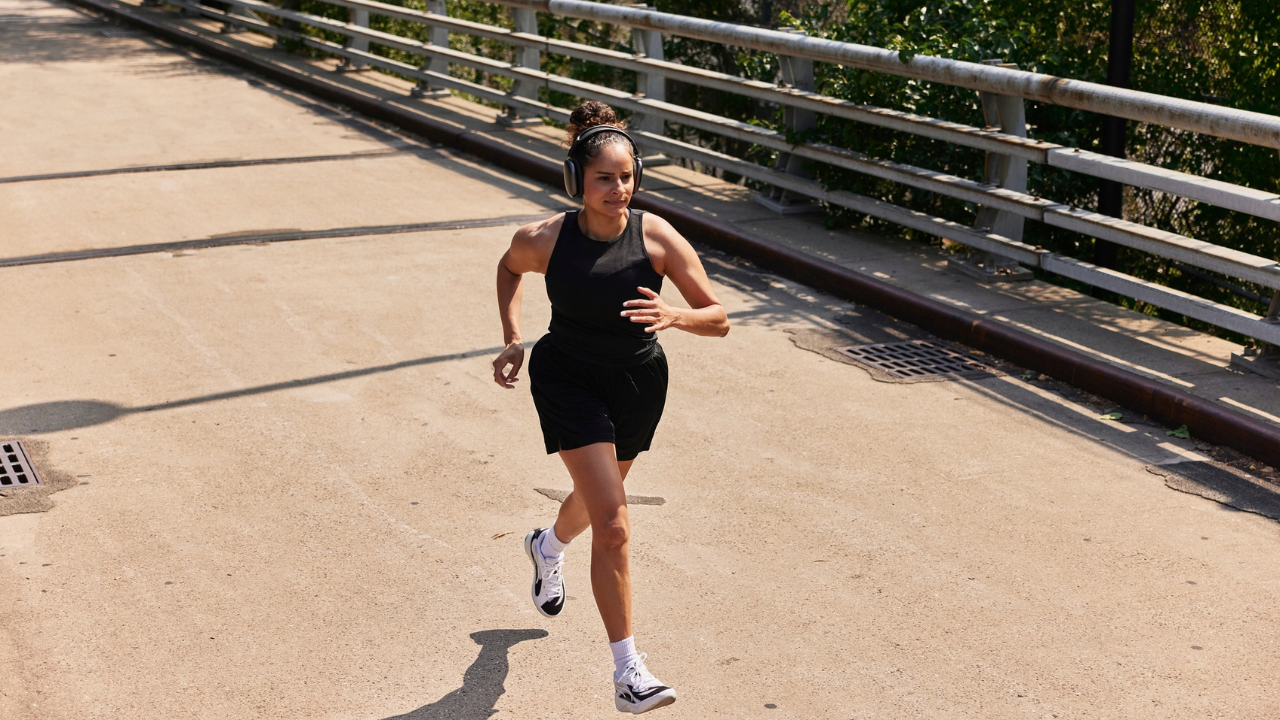 Woman running