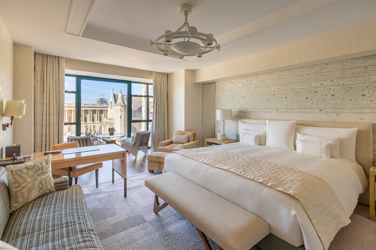 Cheval Blanc Paris luxury hotel during Paris Fashion Week